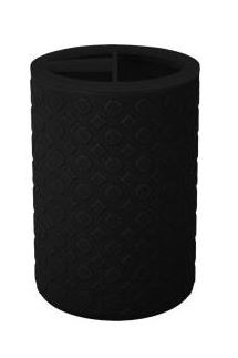 Подставка для зубных щеток Plast Team BLACK